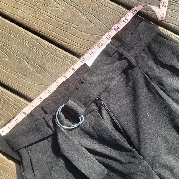 Ann Taylor Tall Belted Paperbag Ankle Pant, NWT, size 8 Tall - Picture 9 of 9